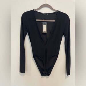 Nasty Gal Black bodysuit